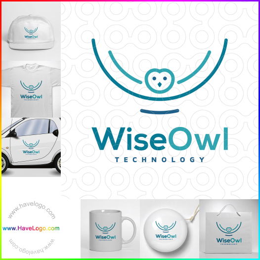 このWise Owl Technologyのロゴデザインを購入する - 63099