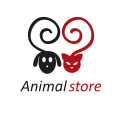 логотип уход за животными