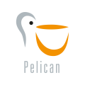 логотип пеликан
