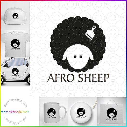 sheep logo - ID:35552
