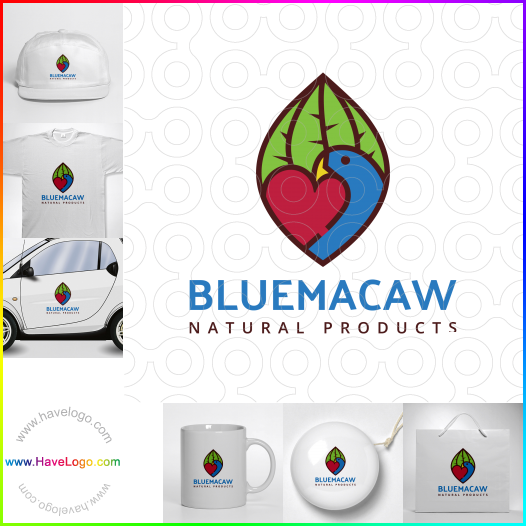 логотип Blue Macaw - 66404