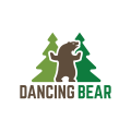 логотип Танцующий медведь
