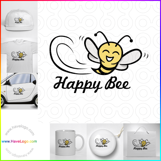 логотип Happy Bee - 61293