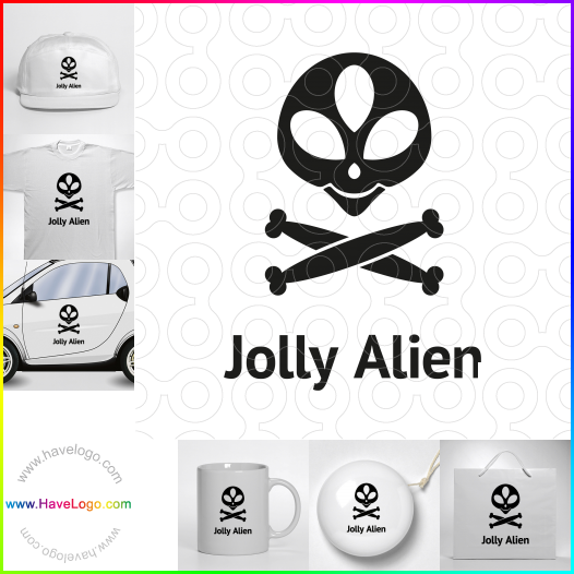 логотип Jolly Alien - 64201
