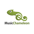  Music Chameleon  Logo