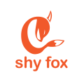 害羞的狐狸Logo