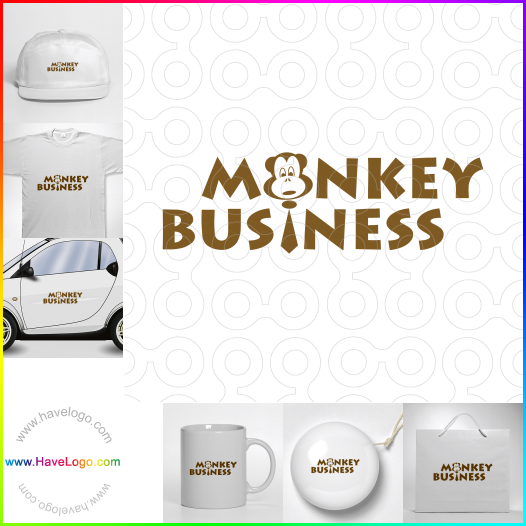 購買此猴子logo設計34000