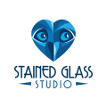логотип стекло