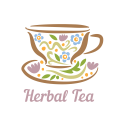 天然茶ロゴ
