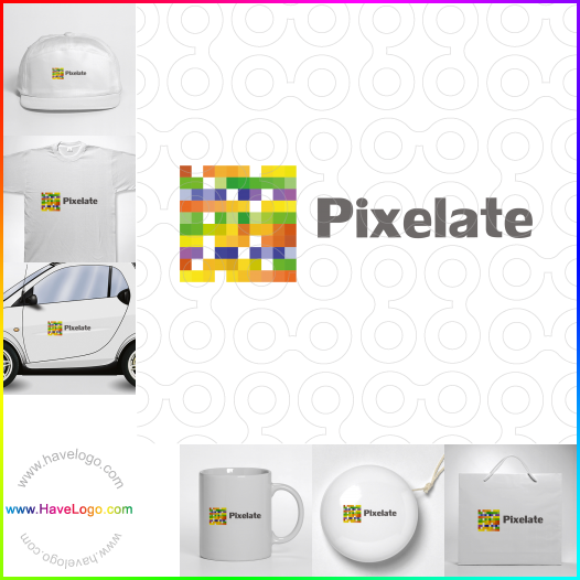 логотип pixellate - 35567