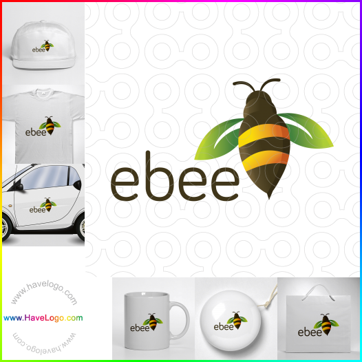 購買此蜜蜂logo設計30233