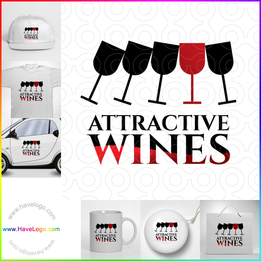 buy red wine logo 29935