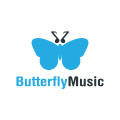  Butterfly Music  logo