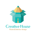 創意的房子Logo