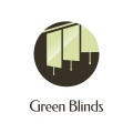 логотип Зеленые жалюзи