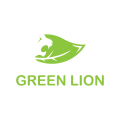 логотип Зеленый Лев