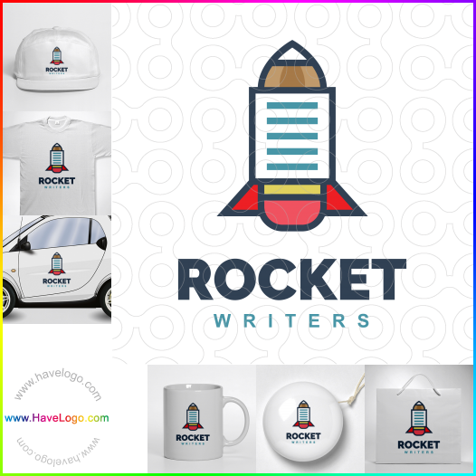 логотип Rocket Writers - 65168