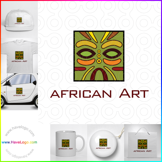 логотип африканский - 14757