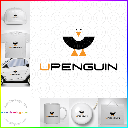 логотип пингвин - 39146