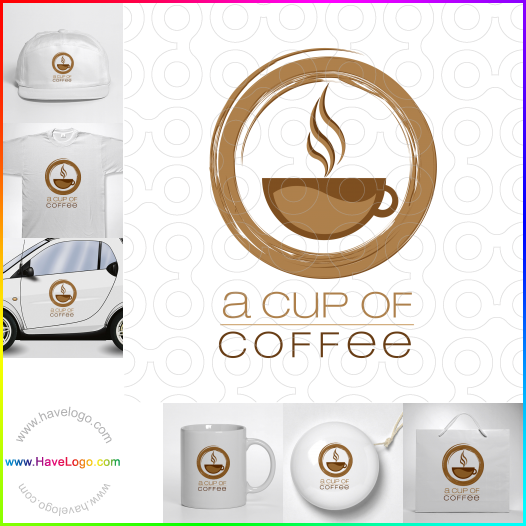 このコーヒー会社のロゴデザインを購入する - 58378