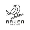 логотип ворон