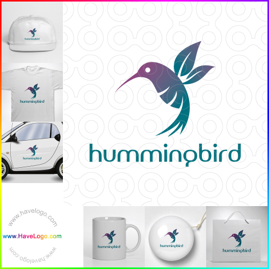 このHummingbirdのロゴデザインを購入する - 64137