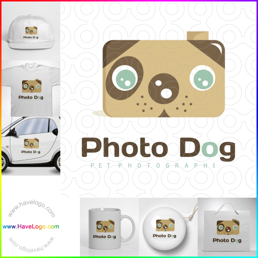 логотип собака фотограф фотографии - 30798