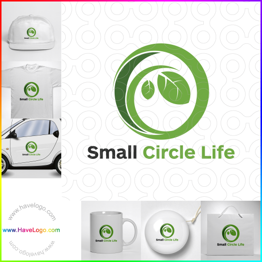 логотип маленький круг жизнь - 65340