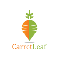 логотип Морковный лист