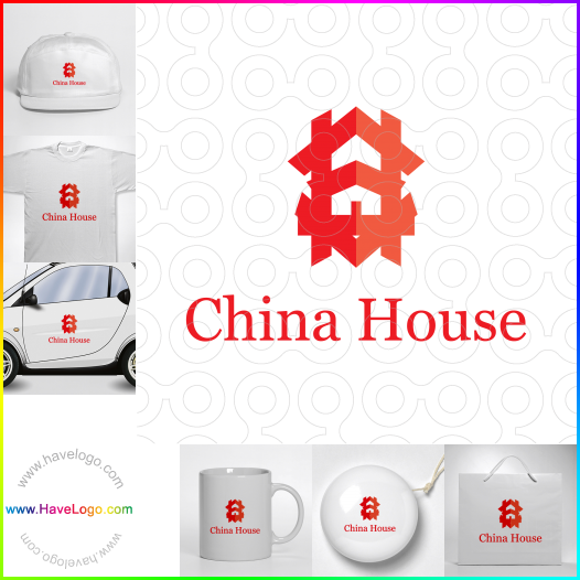 логотип Китайский дом - 66047