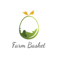 農場的籃子Logo