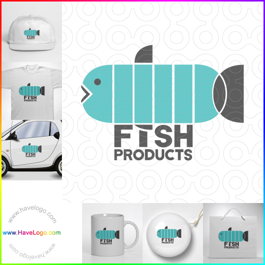この魚のロゴデザインを購入する - 67116