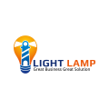 логотип Световая лампа