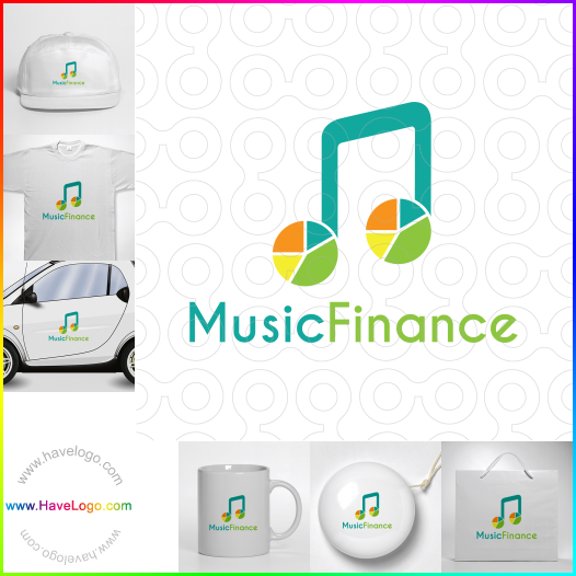 購買此音樂金融logo設計66973