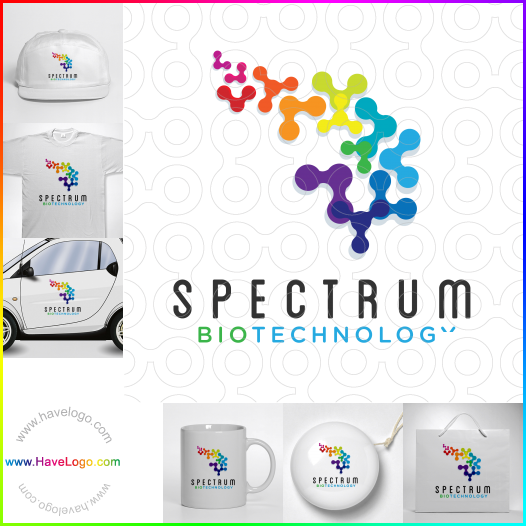 логотип биотехнологии - 32757