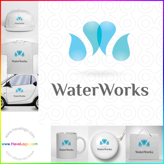 Wassertropfen logo 33130