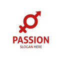 логотип страсть