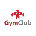 körperliche Fitness-Club Logo