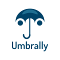 логотип зонтик