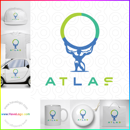логотип атлас - 53411