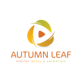 秋天的葉子Logo