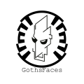 логотип Goths Faces