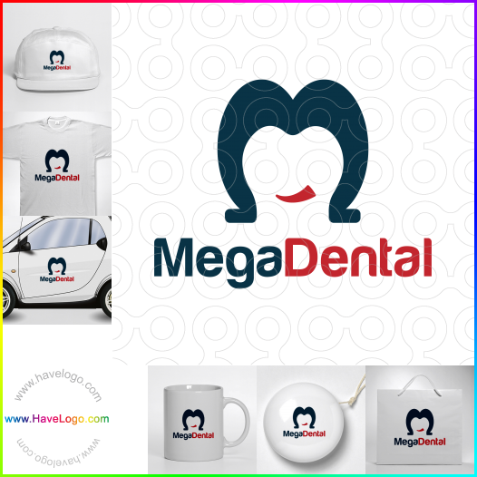логотип Mega Dental - 65937