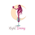 晚上就餐Logo