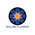 логотип Солнечный цветок