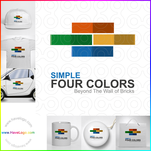 логотип четыре цвета - 23071