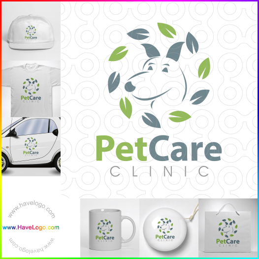 логотип клиника домашних животных - 39022
