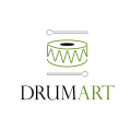 логотип барабан
