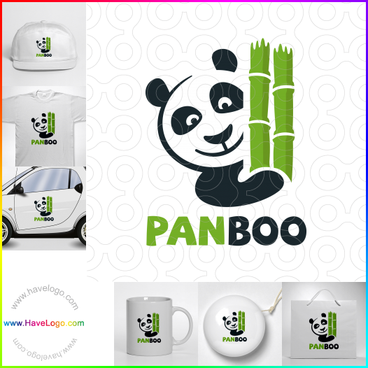 логотип бамбук - 30673