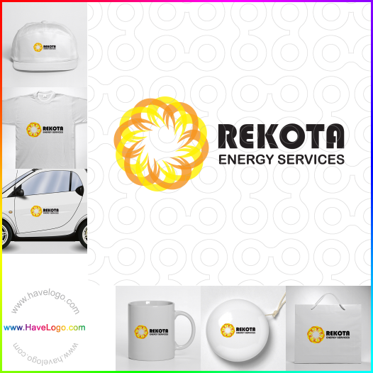 логотип экологически энергия - 25205
